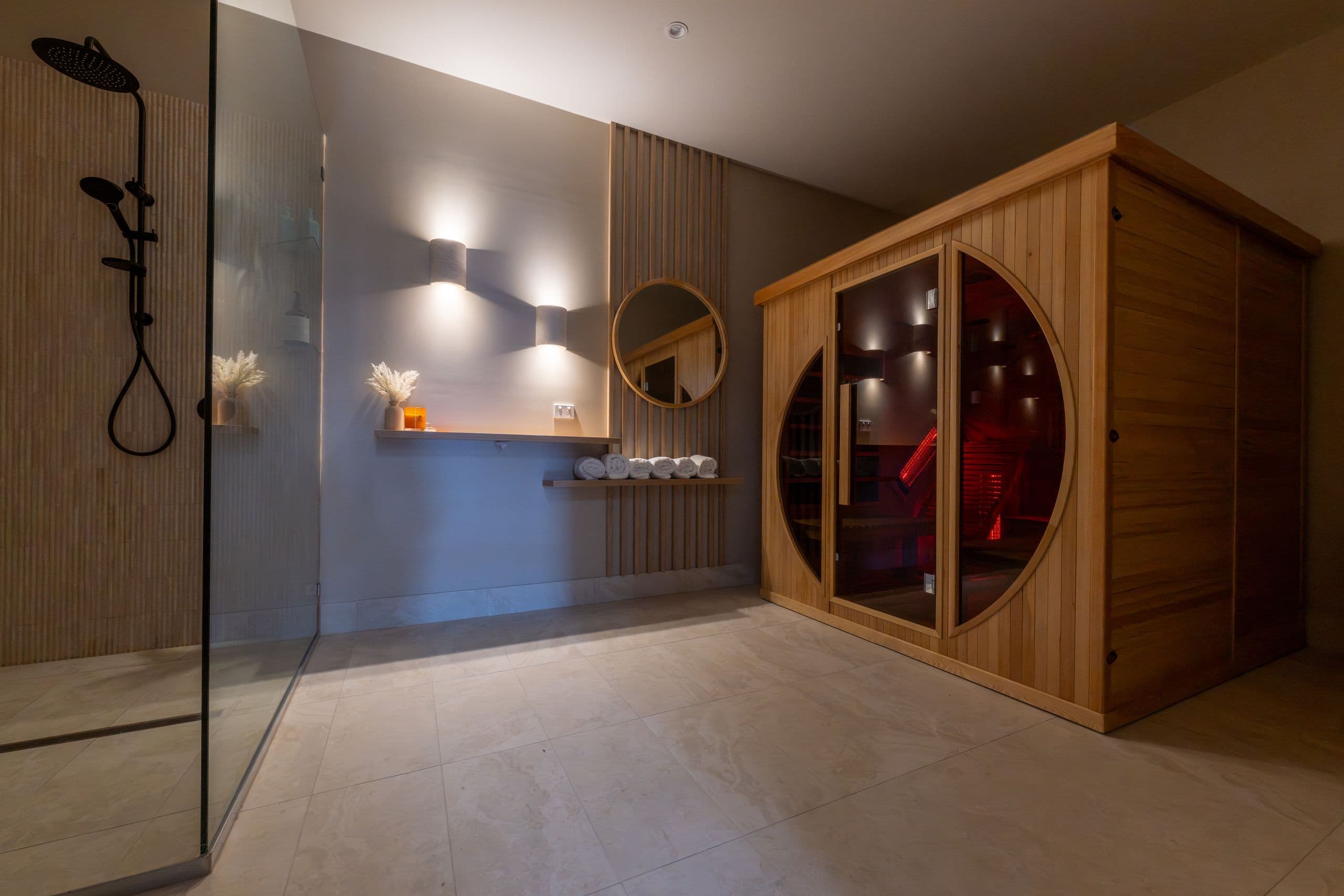 Private treatment room at Flow Physique